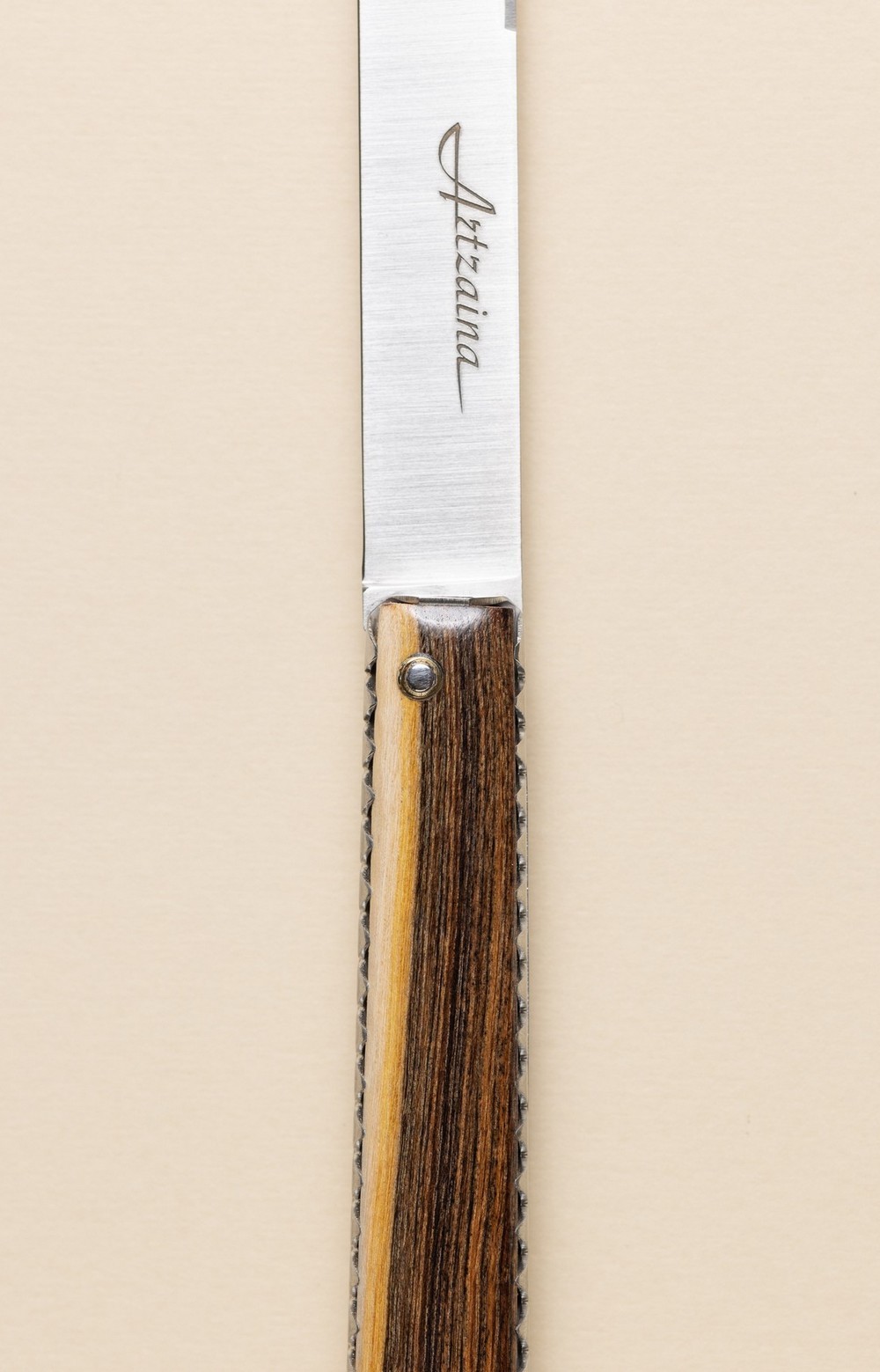 Artzaina, wooden authentic basque knife